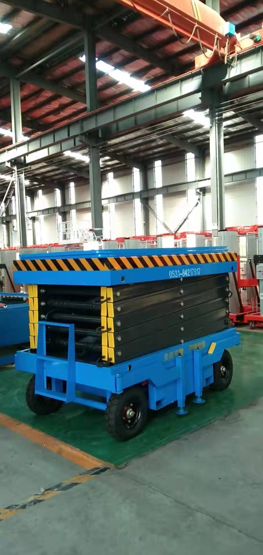 肥城康王酒業(yè)定制10米移動(dòng)剪叉升降機(jī)(圖1) 1f864b47f5fbcf62499c1ce0f5762f9.jpg